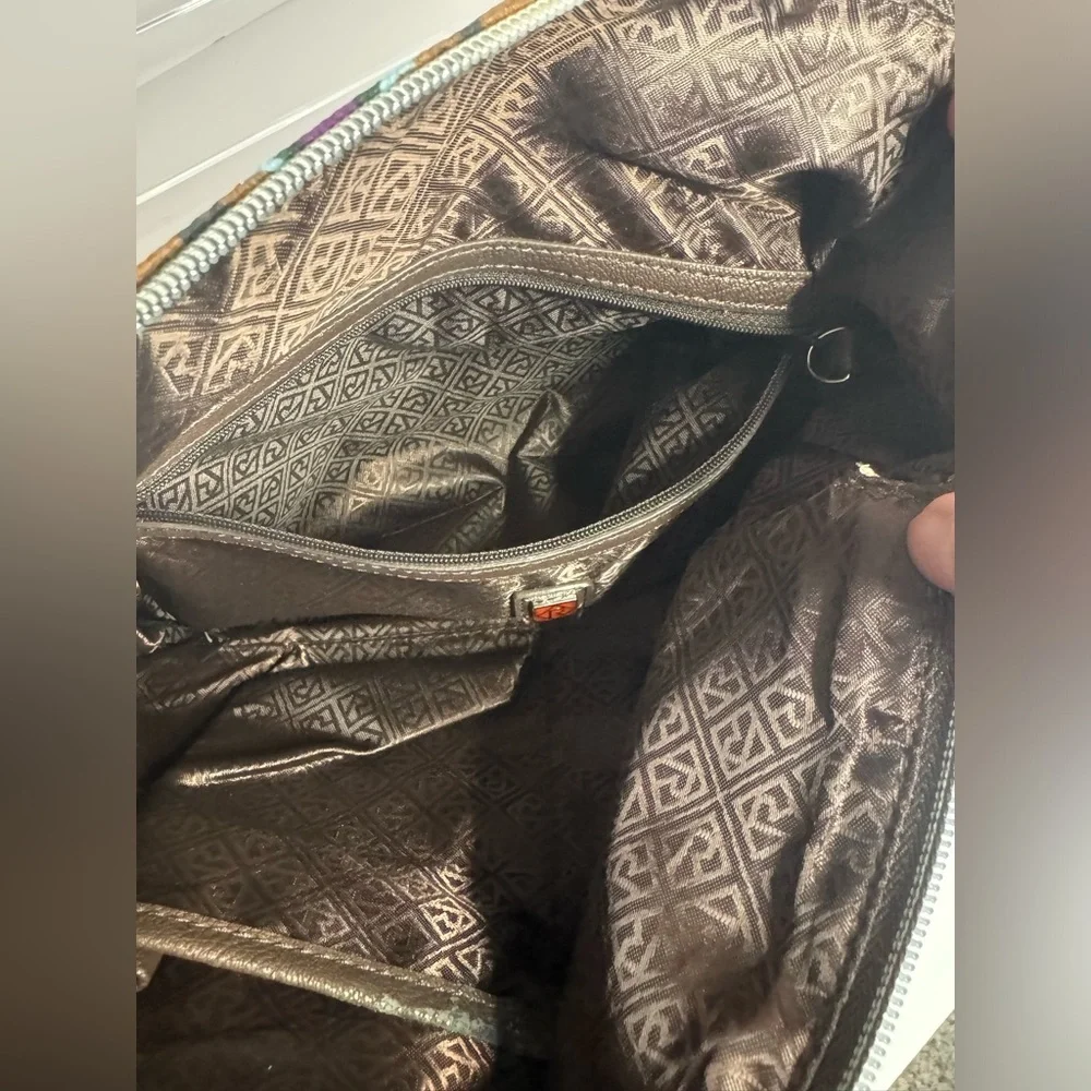 #189 Relic Geometric Satchel Shoulder Bag